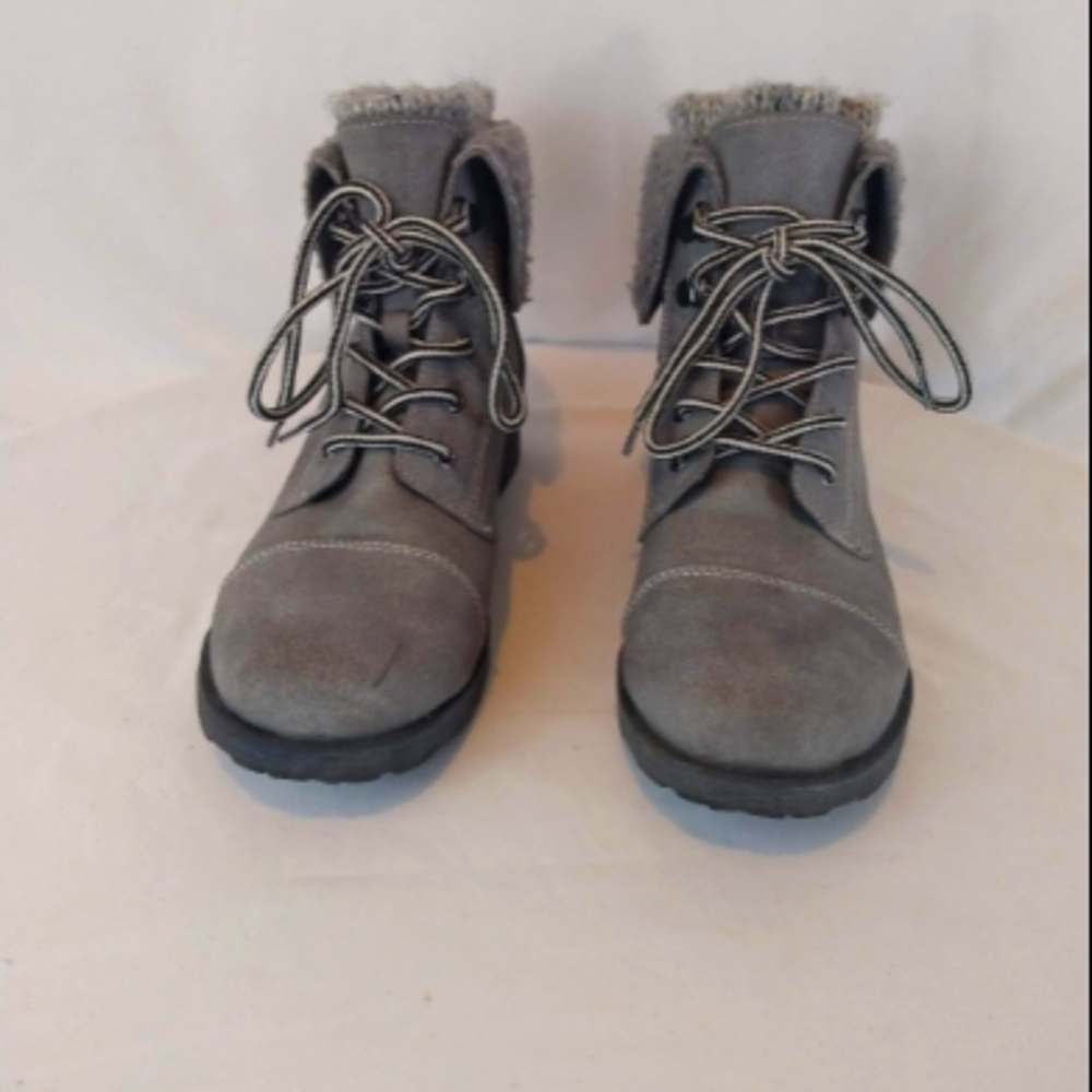 White Mountain Gray Sweater Boot - image 1